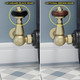 FAR-CR-BB-BROWN-HEAD-COMP - Faringdon Traditional Thermostatic Radiator Valve - Brushed Brass (Corner TRV) FAR-CR-BB-BROWN-HEAD-COMP - Faringdon Traditional Thermostatic Radiator Valve - Brushed Brass (Corner TRV)